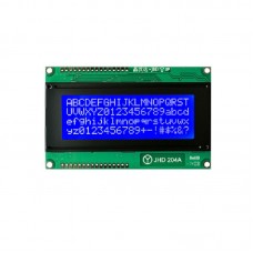 JHD 20×4 character LCD Display with Blue Backlight